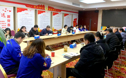 楚天激光孫文參加湖北省激光行業“新春第一會”